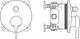 IS-Attrappe-Badearmatur-UP-Melange-Bausatz-2-Chrom-A4874AA gallery number 2